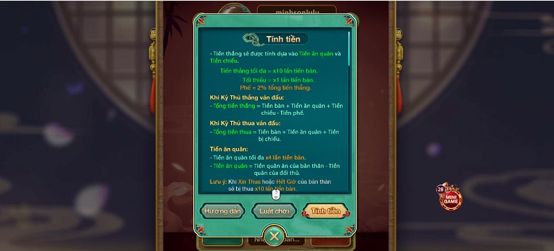 Luật chơi Cờ Úp Sunwin